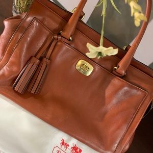 Authentic Leather Coach Purse